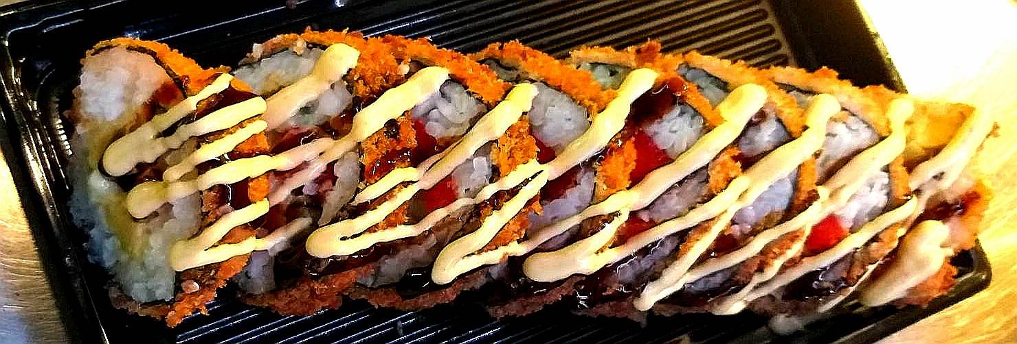 Gebackene Tuna Rolle