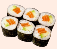 Lachs-Avocado Maki